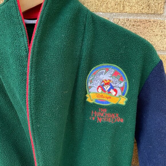 Vintage 1997 Disney The Hunchback Of Notre Dame Robe Jacket Age 7-8 - Picture 5 of 8